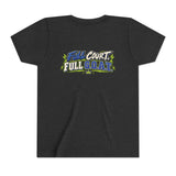 G.O.A.T. Energy Youth Basketball Tee — "Full Court, Full G.O.A.T."