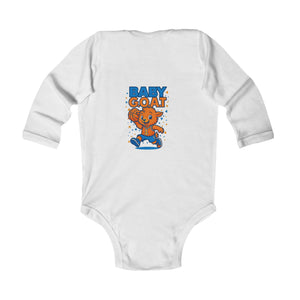 Jordan The G.O.A.T - Infant Long Sleeve Bodysuit