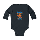 Jordan The G.O.A.T - Infant Long Sleeve Bodysuit