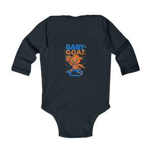 Jordan The G.O.A.T - Infant Long Sleeve Bodysuit