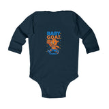 Jordan The G.O.A.T - Infant Long Sleeve Bodysuit