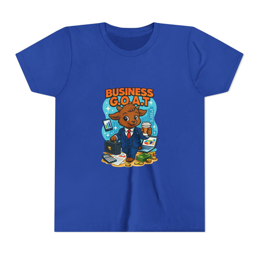 Tomas The Business G.O.A.T - Youth Short Sleeve Tee