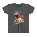 Youth T-Shirt — "No Cap All Goat" Youth Short Sleeve T-Shirt