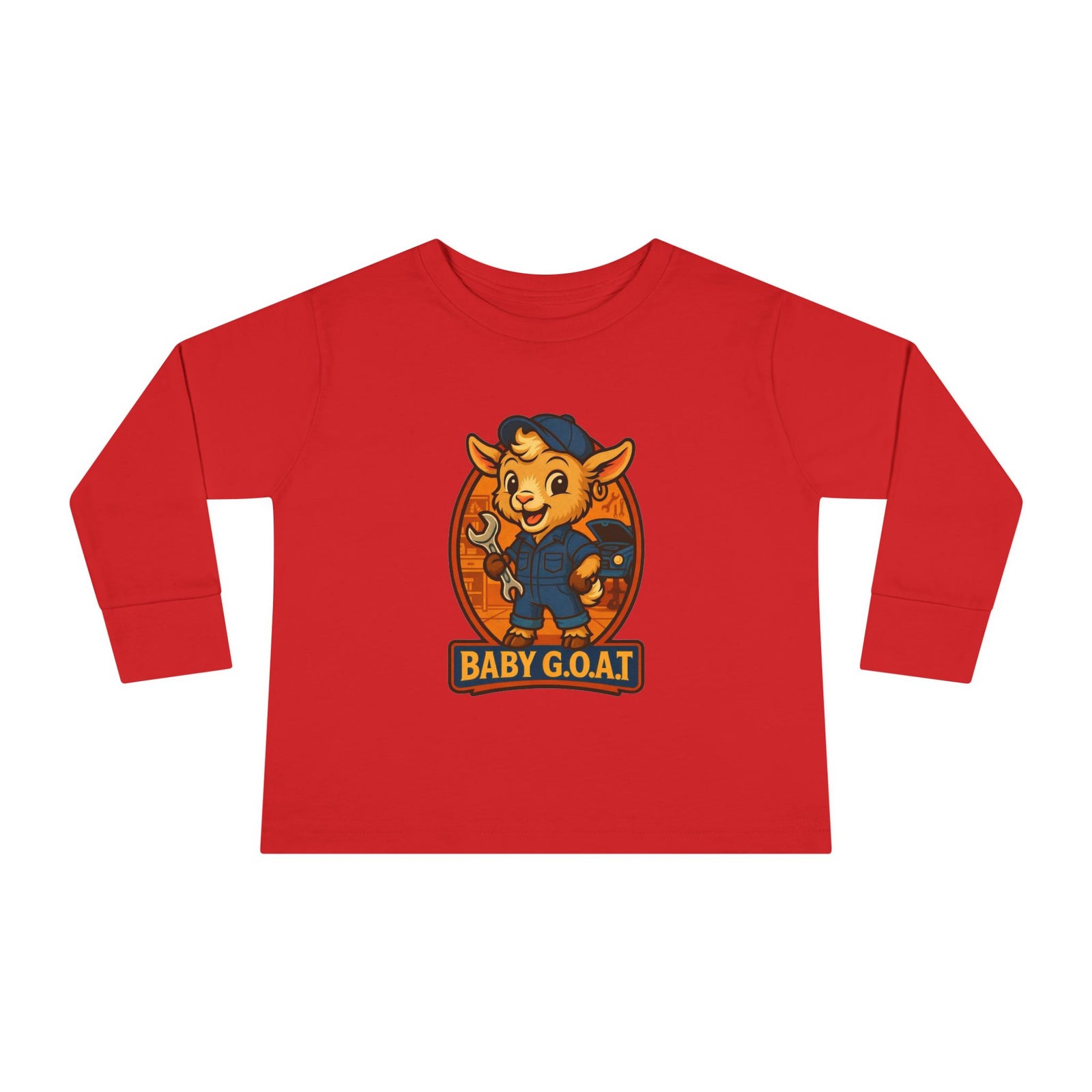 Ty The Auto Mechanic - Toddler Long Sleeve Tee