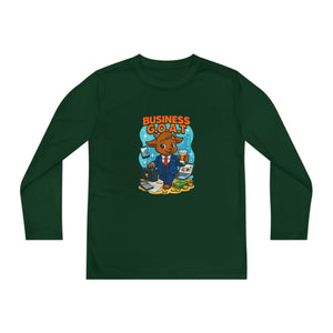 Tomas The Business G.O.A.T - Youth Long Sleeve Competitor Tee