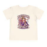 Playground Royalty Toddler Tee — "Crown On, Game On" Girls Graphic Shirt
