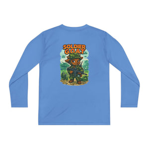 AJ The Soldier G.O.A.T - Youth Long Sleeve Competitor Tee