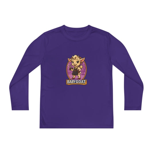 Mary The Hair Stylist - Youth Long Sleeve Competitor Tee