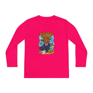 Tomas The Business G.O.A.T - Youth Long Sleeve Competitor Tee