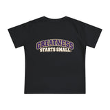 Baby T-Shirt — "Born to Be G.O.A.T." Graphic Tee (Greatness Starts Small)