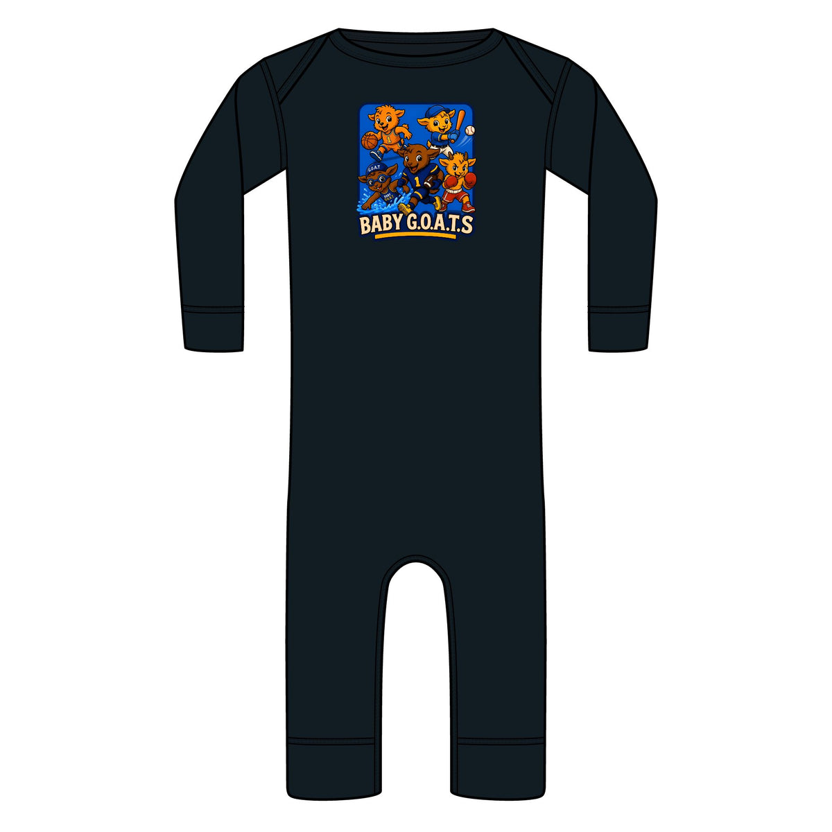Little Legends - Infant Long Legged Baby Rib Bodysuit