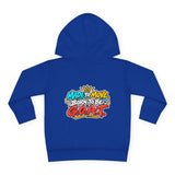 Toddler Hoodie — 'Tiny Hooves Big Moves' The Dancing G.O.A.T Kids Pullover