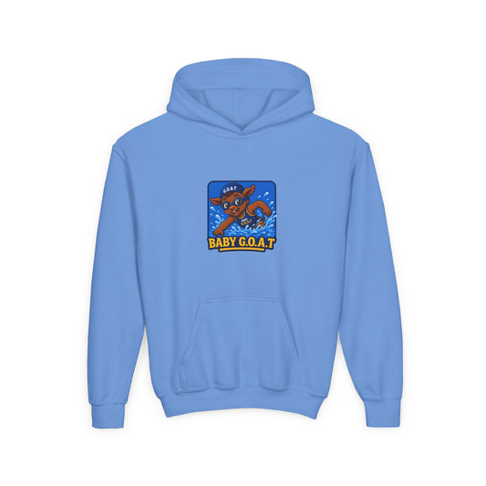 Remy The Swimmer - Youth Heavy Blend Hooded Sweatshirt
