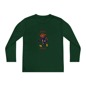 Devon The Touchdown Star In Action - Youth Long Sleeve Competitor Tee