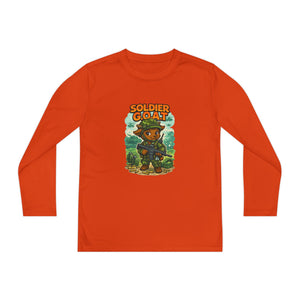 AJ The Soldier G.O.A.T - Youth Long Sleeve Competitor Tee