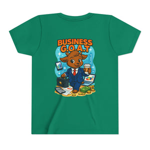 Tomas The Business G.O.A.T - Youth Short Sleeve Tee