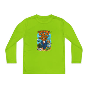 Tomas The Business G.O.A.T - Youth Long Sleeve Competitor Tee