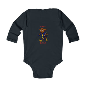 Devon The Touchdown Star In Action - Infant Long Sleeve Bodysuit