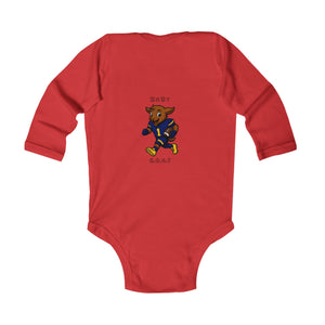 Devon The Touchdown Star In Action - Infant Long Sleeve Bodysuit