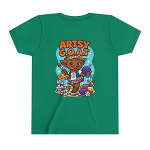 Amber The Artsy G.O.A.T - Youth Short Sleeve Tee