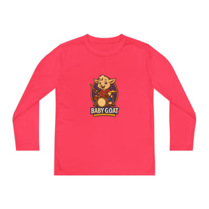Will The Drummer - Youth Long Sleeve Competitor Tee