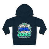 Toddler Hoodie — "Too Cool for Timeout" Graphic Pullover