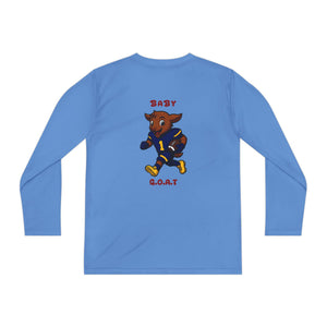 Devon The Touchdown Star In Action - Youth Long Sleeve Competitor Tee
