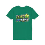 Youth "Locked In Level Up" Gaming T-Shirt — Stay G.O.A.T. Youth Short Sleeve Tee