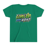 Youth "Locked In Level Up" Gaming T-Shirt — Stay G.O.A.T. Youth Short Sleeve Tee