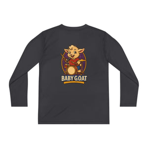Will The Drummer - Youth Long Sleeve Competitor Tee