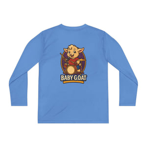 Will The Drummer - Youth Long Sleeve Competitor Tee