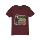 Youth T-Shirt - 'Stay Chill, Move Different' Skate G.O.A.T Youth Short Sleeve T-Shirt