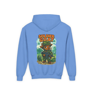 AJ The Soldier G.O.A.T - Youth Heavy Blend Hooded Sweatshirt