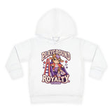 Toddler Hoodie — "Playground Royalty" Crown On, Game On Kids Pullover
