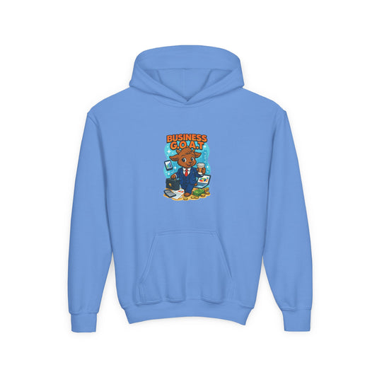 Tomas The Business G.O.A.T - Youth Heavy Blend Hooded Sweatshirt