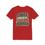 Youth T-Shirt - 'Stay Chill, Move Different' Skate G.O.A.T Youth Short Sleeve T-Shirt