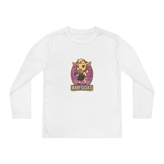 Mary The Hair Stylist - Youth Long Sleeve Competitor Tee