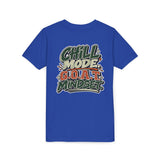 Youth T-Shirt - 'Stay Chill, Move Different' Skate G.O.A.T Youth Short Sleeve T-Shirt