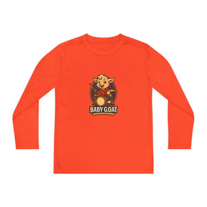 Will The Drummer - Youth Long Sleeve Competitor Tee