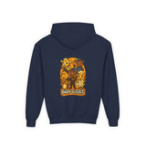 Baby G.O.A.T. Youth Hoodie — Cute Cartoon Goat Kids Sweatshirt