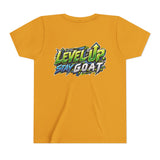 Youth "Locked In Level Up" Gaming T-Shirt — Stay G.O.A.T. Youth Short Sleeve Tee