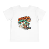 Toddler Tee — Catch Me If You Can Scooter Graphic (On The Go, Always G.O.A.T.)
