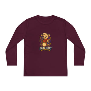 Will The Drummer - Youth Long Sleeve Competitor Tee