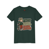 Youth T-Shirt - 'Stay Chill, Move Different' Skate G.O.A.T Youth Short Sleeve T-Shirt