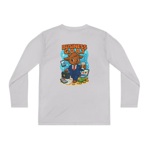 Tomas The Business G.O.A.T - Youth Long Sleeve Competitor Tee