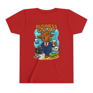 Tomas The Business G.O.A.T - Youth Short Sleeve Tee