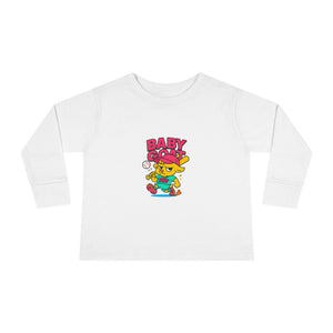 Erin The Slugger - Toddler Long Sleeve Tee