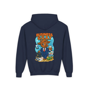 Tomas The Business G.O.A.T - Youth Heavy Blend Hooded Sweatshirt