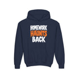 Homework Haunts Back - Youth Hoodie