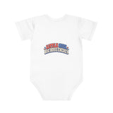 Baby Bodysuit — "Small But In Charge" Cute Boss Baby Short Sleeve Onesie